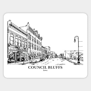 Council Bluffs - Iowa Magnet